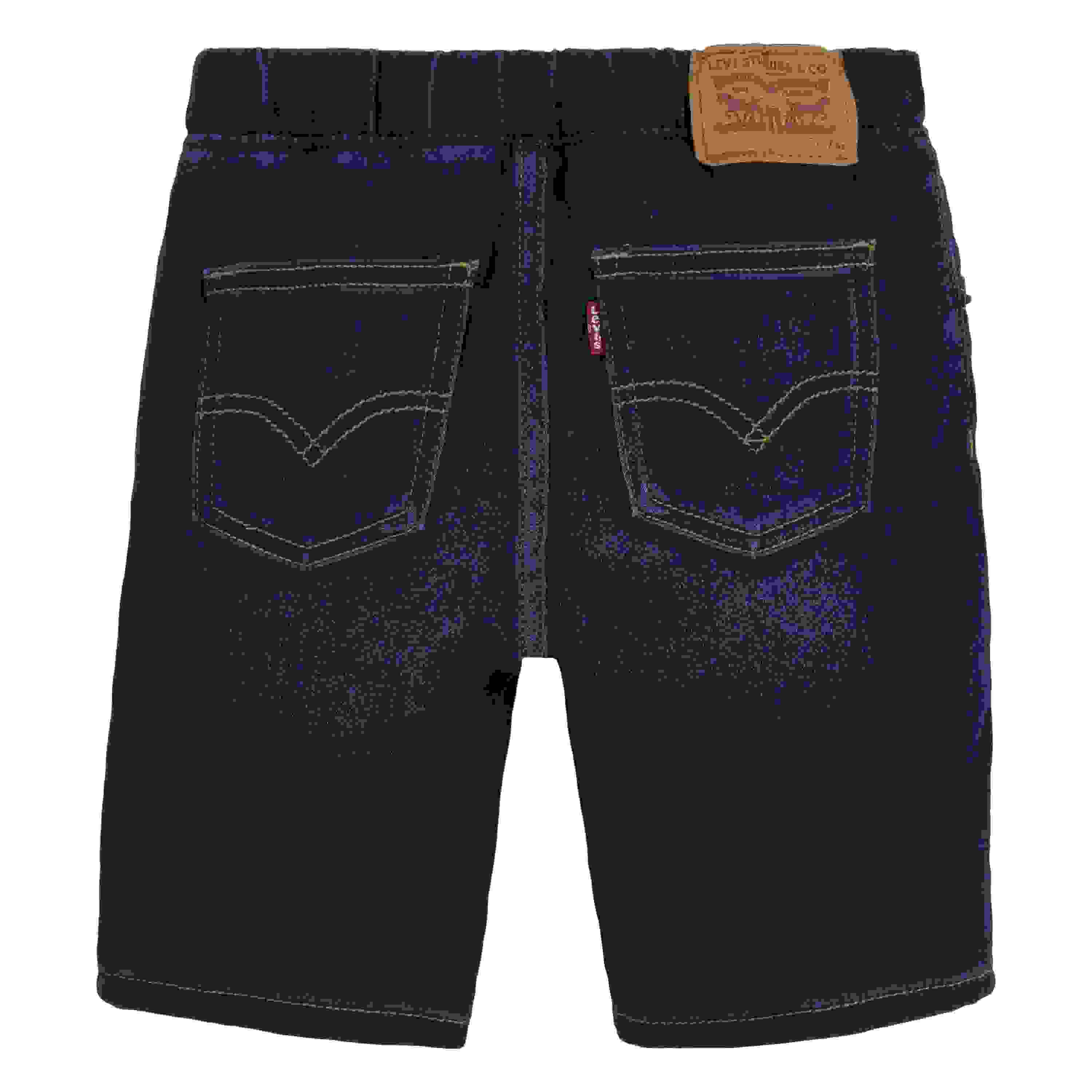 Levi's Skinny Dobby Little Boys' Dk Blue Shorts
